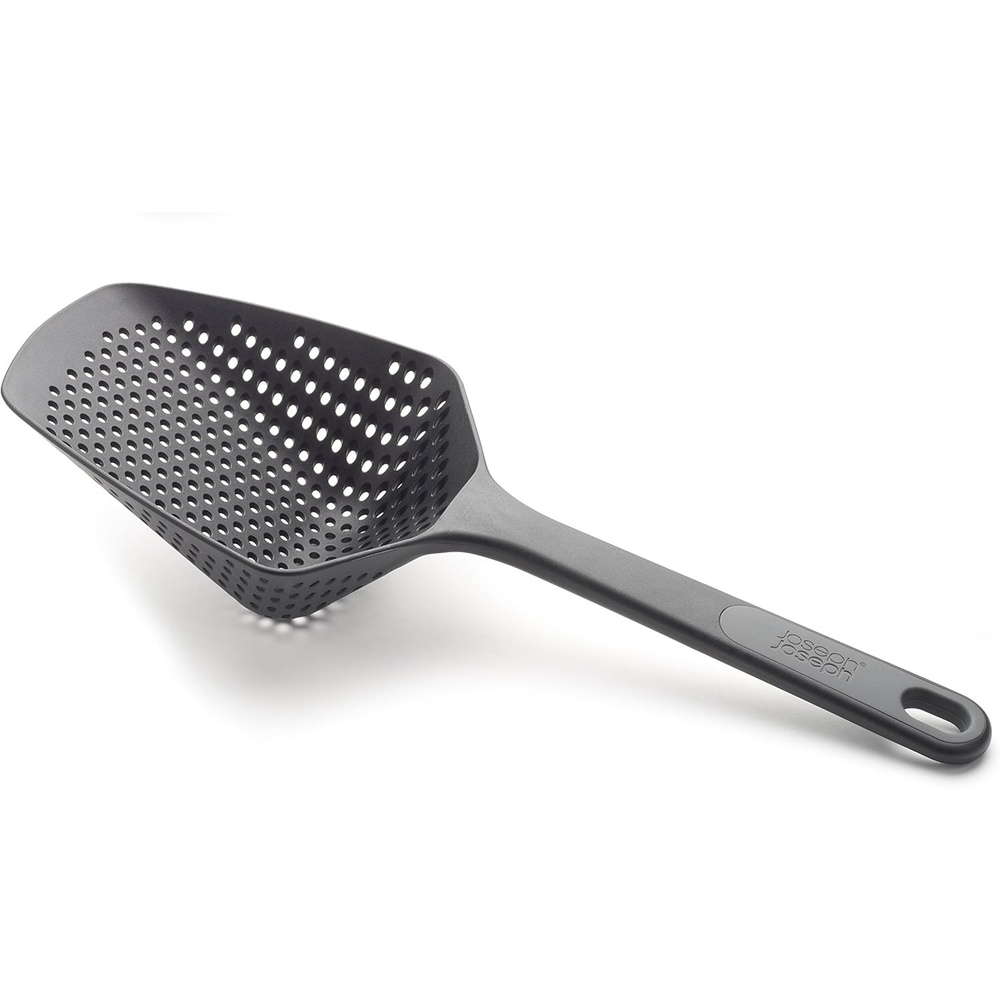 image:imageJoseph Joseph 10160 Scoop Colander Strainer Slotted Spoon Large GrayGreenBlack