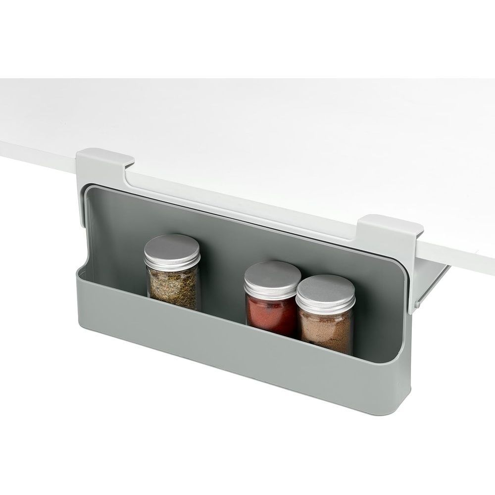 image:imageJoseph Joseph CupboardStore UnderShelf Storage Drawer  SpaceSaving Kitchen Organizer Made from Recycled PlasticSpice Rack