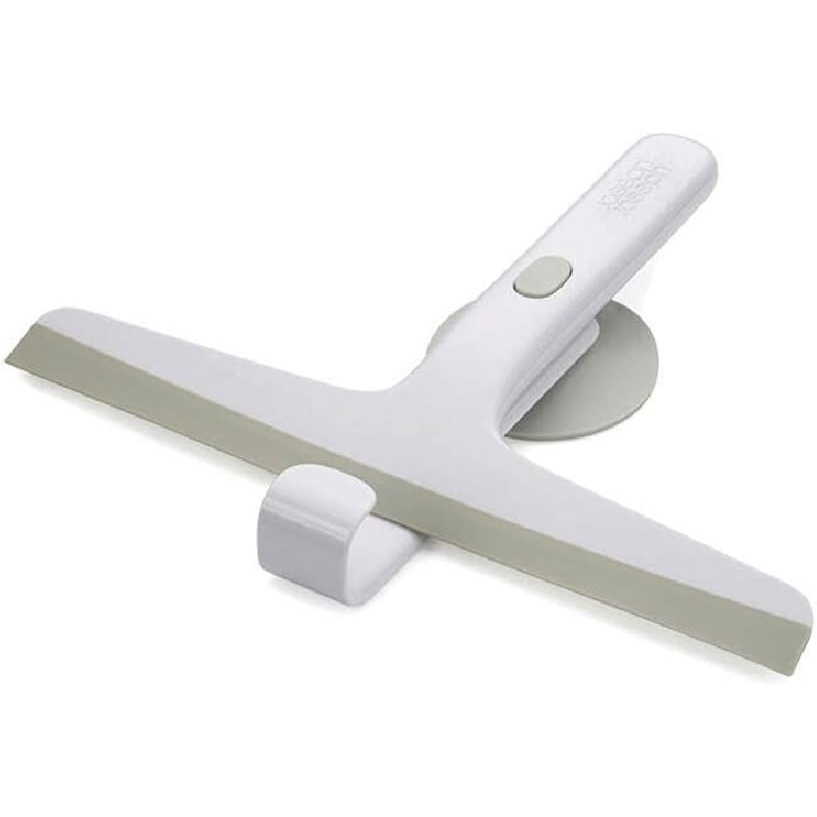 image:imageJoseph Joseph EasyStore Compact Shower Glass Squeegee with Integrated Hanger Hook Window Cleaner Bathroom AccessoriesStorage Hook