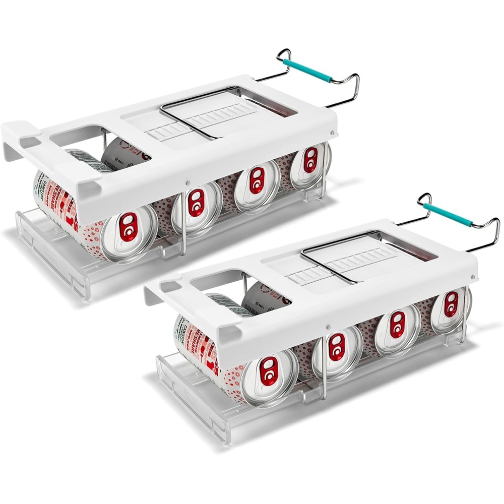 image:imageJoseph Joseph FridgeStore Foldable Undershelf Fridge Storage Can dispenser space saving holder Fits shelves with depth of 2638cm2 piece  Can Holder