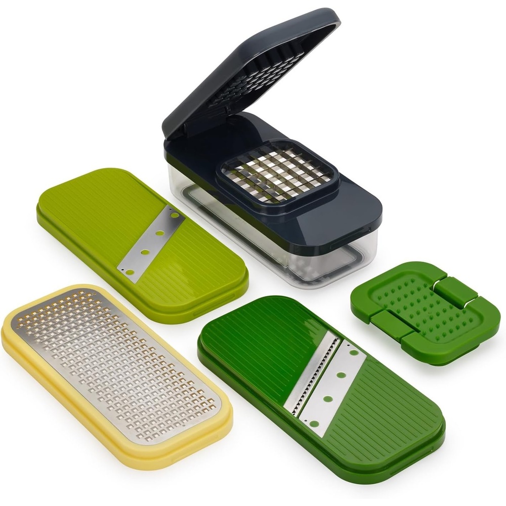 image:imageJoseph Joseph MultiPrep Mini 3in1 Compact space saving Vegetable Chopper amp Dicer Egg Slicer 3 Stainless Steel Wire cuttersChopper