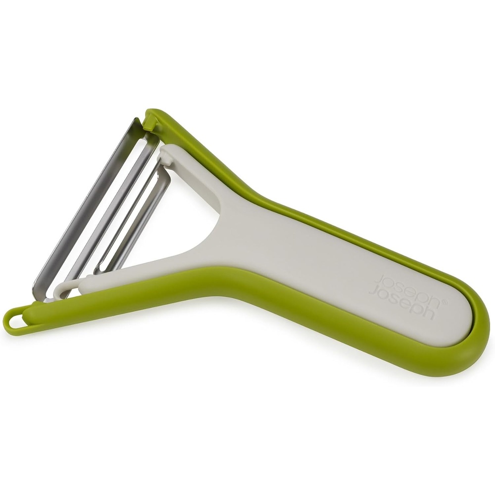 image:imageJoseph Joseph Nest Peel Set of 2 space saving stainless steel peelers for compact kitchen storage Dishwasher safe2Piece