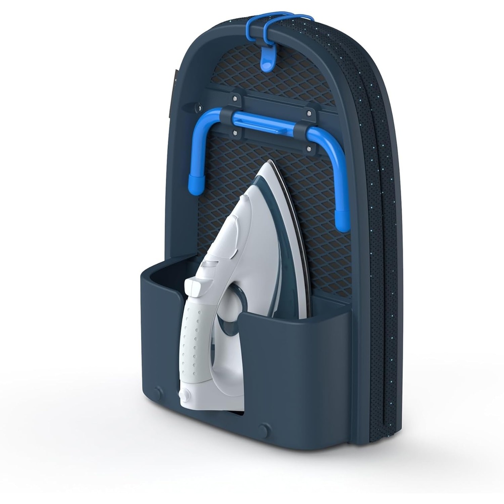 image:imageJoseph Joseph Pocket Max Portable Folding Tabletop Ironing Board 35 Surface Integrated Iron Storage Hook Compact DesignAdvanced Cover