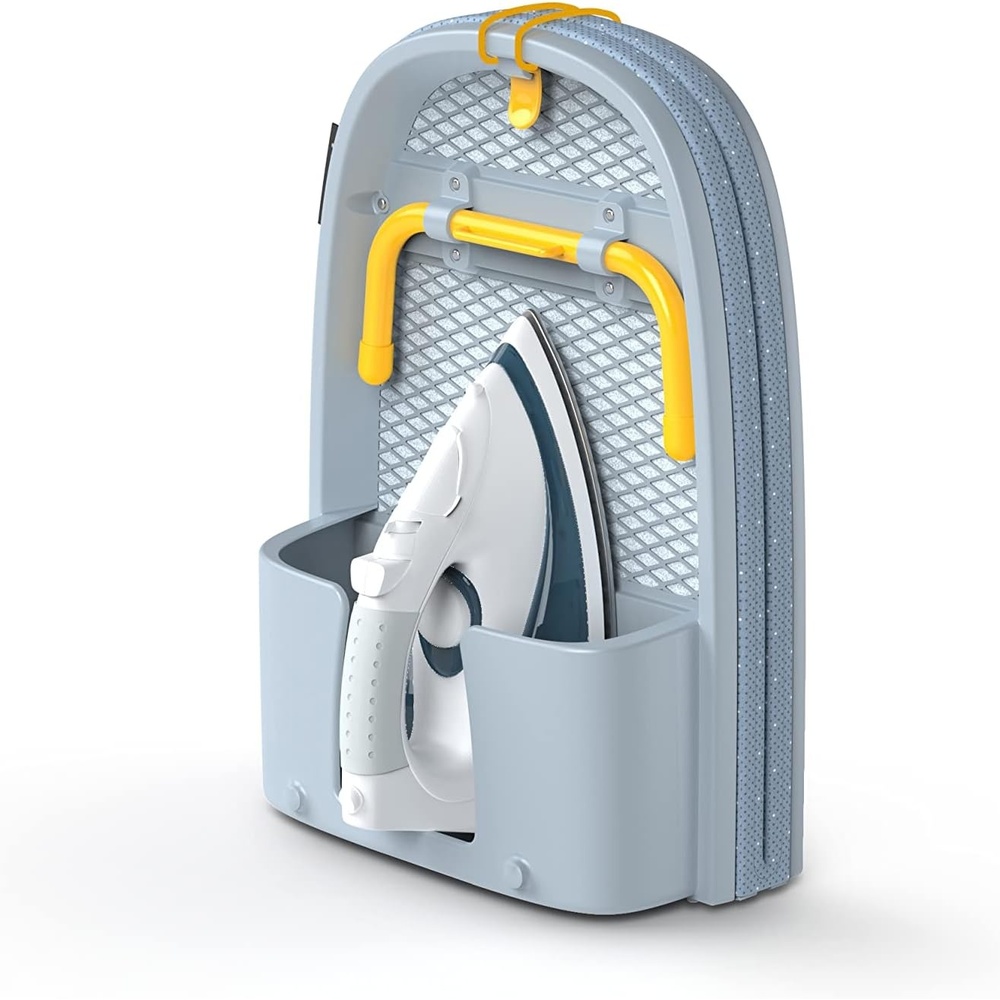 image:imageJoseph Joseph Pocket Max Portable Folding Tabletop Ironing Board 35 Surface Integrated Iron Storage Hook Compact DesignStandard Cover
