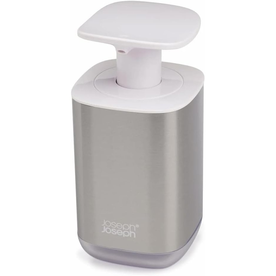 image:imageJoseph Joseph Presto StainlessSteel Hygienic EasyPush Soap Dispenser with Wide Pump WhiteWhite