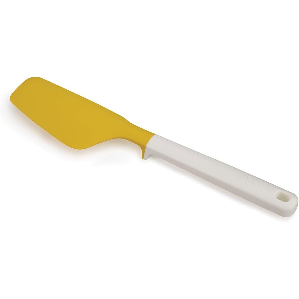 image:imageJoseph Joseph Silicone Elevate Egg Spatula with Integrated Tool Rest WhiteYellow