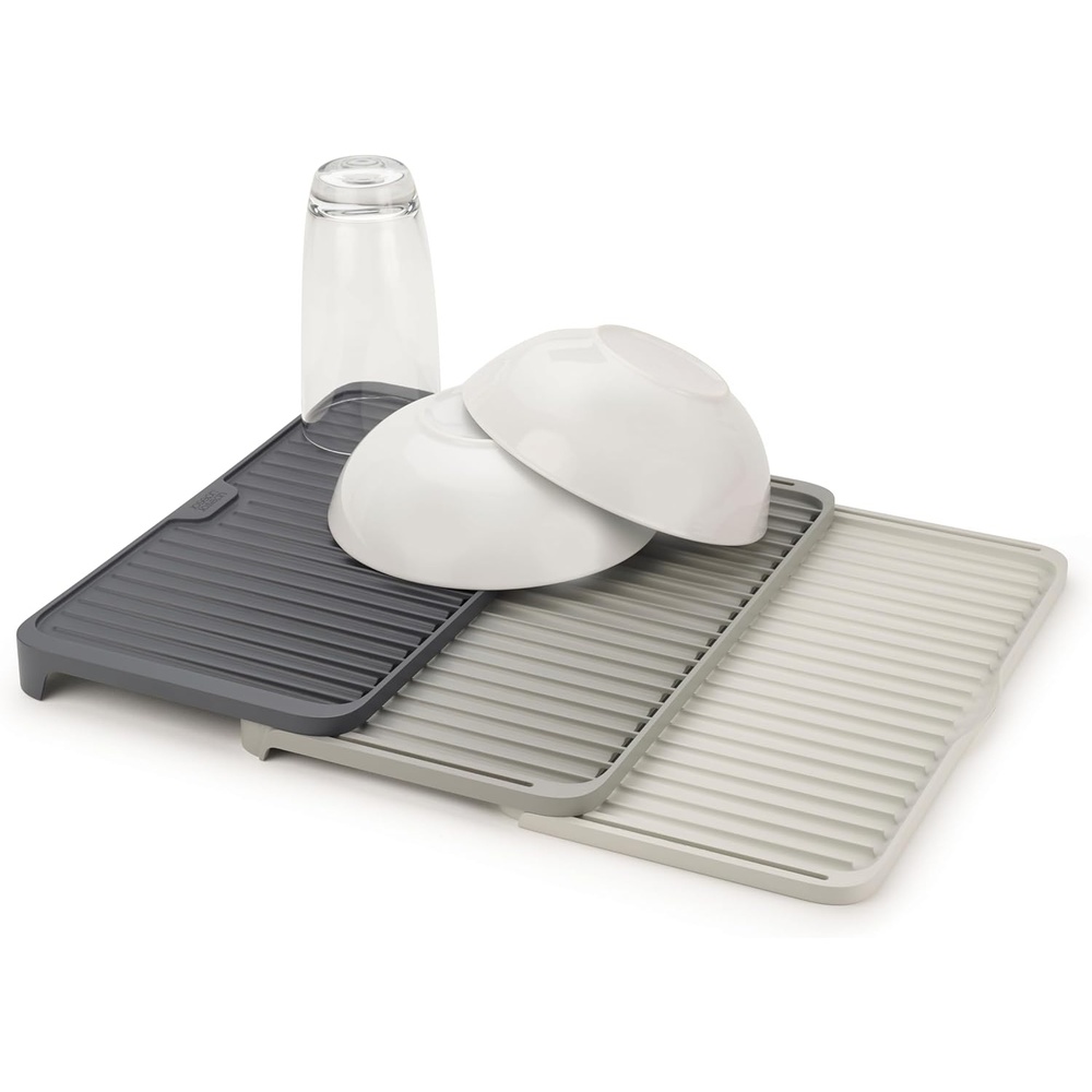 image:imageJoseph Joseph Tier Expandable Draining Board Dish Rack Drainer Plastic GreyDraining Mat
