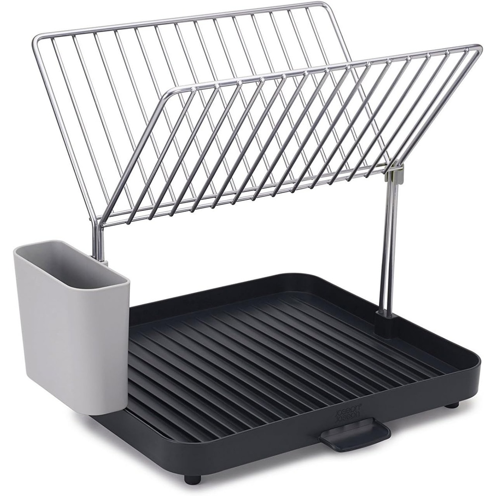 image:imageJoseph Joseph YRack Dish Rack and Drain Board Set with Cutlery Organizer Drainer Drying Tray Large GrayGray