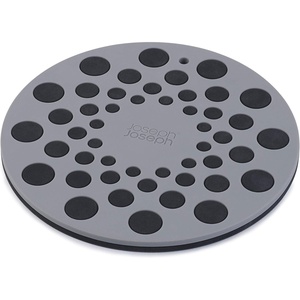 Joseph Joseph 20174 Spot-On Set of 2 Silicone Trivets, Gray