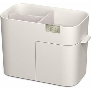Joseph Joseph 75005 Viva Makeup Cosmetic Storage Organizer with Drawer, Large with Mirror, Shell, Cream(Compact Organiser)