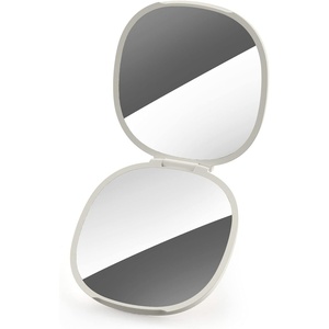 Joseph Joseph 75005 Viva Makeup Cosmetic Storage Organizer with Drawer, Large with Mirror, Shell, Cream(Mirror)