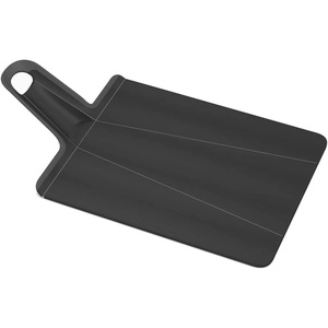 Joseph Joseph Chop2Pot Plus Foldable Plastic Cutting Boards, Easy Grip Handle, Non Slip Feet, Blue(Black)
