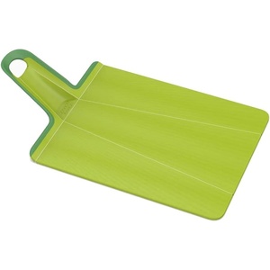 Joseph Joseph Chop2Pot Plus Foldable Plastic Cutting Boards, Easy Grip Handle, Non Slip Feet, Blue(Green)