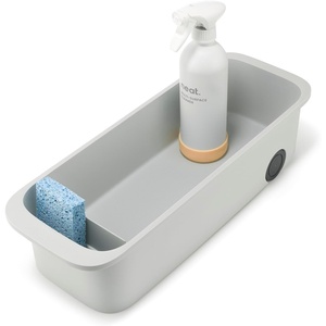 Joseph Joseph CupboardStore Easy-Access Wheeled Storage Caddy, Under Sink Kitchen Cabinet Organizer- Grey(Regular)
