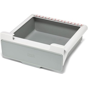 Joseph Joseph CupboardStore Under-Shelf Storage Drawer – Space-Saving Kitchen Organizer, Made from Recycled Plastic(Cupboard Drawer)
