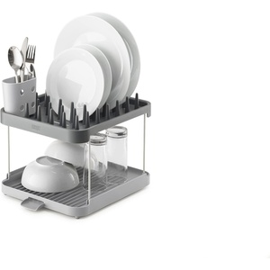 Joseph Joseph Duo Compact Dish Rack – Grey(2-Tier)