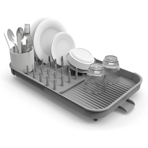 Joseph Joseph Duo Compact Dish Rack – Grey(Expandable)