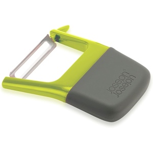 Joseph Joseph Duo Easy-Grip Straight Potato and Vegetable Kitchen Peeler, Green(Straight)