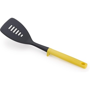 Joseph Joseph Duo Slotted Turner with Integrated Tool Rest: Hygienic, Heat-Resistant Nylon Head, Safe for Non-Stick Cookware