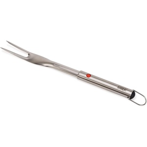 Joseph Joseph GrillOut Stainless Steel BBQ Tongs, Precision Grip, Retractable for Compact Storage, Easy-clean(Fork)
