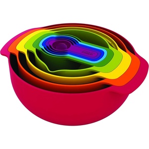 Joseph Joseph Nest 9 Plus Nesting Set – Red, 9 Piece