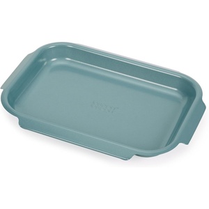 Joseph Joseph Nest™ Bake 3-Piece Non-Stick Baking Sheet Pan Set, Carbon Steel, Easy-Pull Handles, Stackable, Space-Saving Design, 10-Year Guarantee(Small)