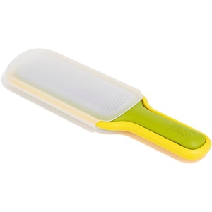 Joseph Joseph Nest Paddle Grater & Zester Set of 2, Stainless Steel, Coarse/Fine Blades, Safe Storage