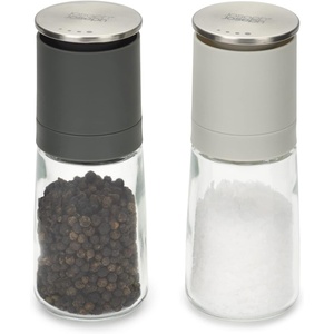 Joseph Joseph Salt and Pepper Grinder Set – Black/Grey