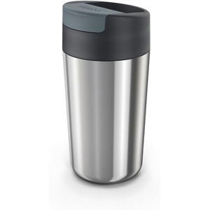 Joseph Joseph Sipp Stainless Steel Insulated Travel mug, Hygienic Leakproof reusable Vacuum thermal mug, Coffee & Tea Insulated Cup – 16 fl. oz