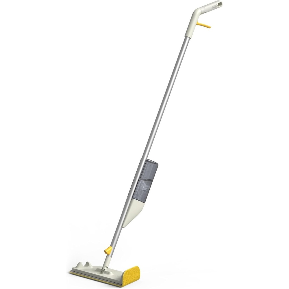 image:imageJoseph Joseph CleanTech 2in1 MultiSurface Spray Mop with Washable Microfiber Cleaning Pad amp SpotCleaning Abrasive Scrubber Wall Mounted for Easy StorageMop  Pad