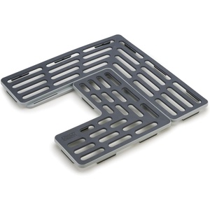 Joseph Joseph SinkSaver Adjustable Sink Protector Mat, Non-Slip, Gray(Gray)